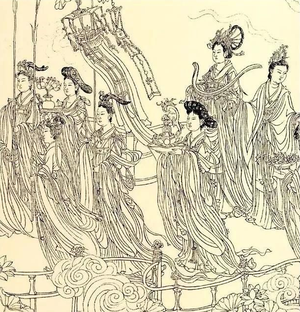 国画艺术家吴道子1200年前为保名誉，画神作地狱变相图