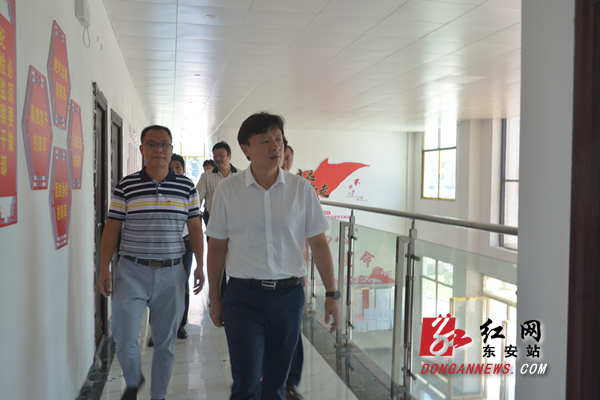 东安县委书记唐何深入大盛、南桥等三个乡镇调研