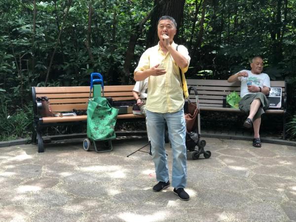 中山公园“隐秘的角落”，有着上海阿姨爷叔的音乐江湖