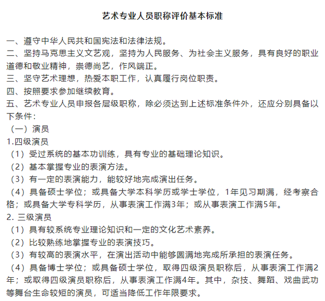 “嘎子哥”谢孟伟、白鹿、张晚意，获“三级演员”职称