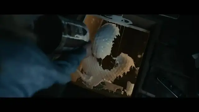 一家三口躲在木屋躲避未知生物捕杀，孰料一回头丈夫已经变异