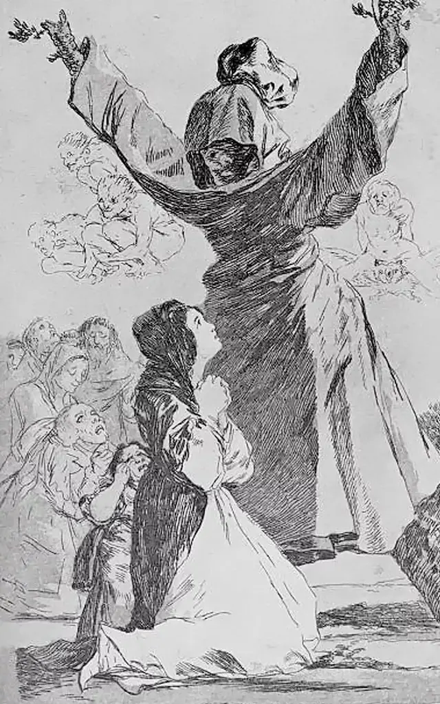 画风奇异的天才戈雅，画作震撼，他被称为浪漫主义最后的大师