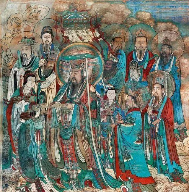 国画艺术家吴道子1200年前为保名誉，画神作地狱变相图