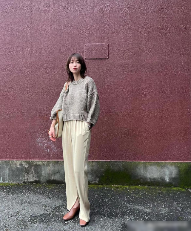 1米58穿得像1米70，“日本妈妈”松本惠奈的穿搭，堪称小个子模板