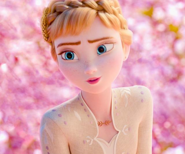 唯美风!艾莎女王和安娜公主!冰雪奇缘2 超清手机壁纸大图