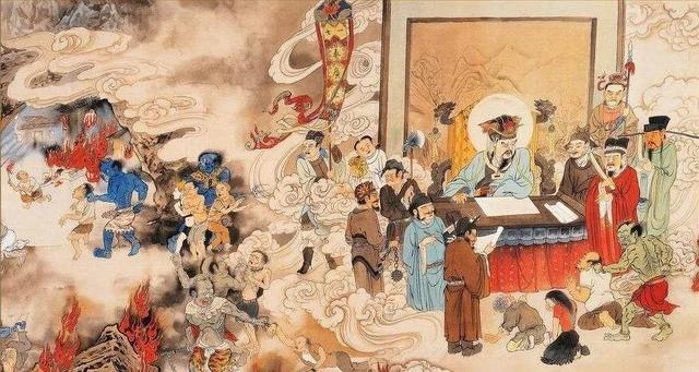 国画艺术家吴道子1200年前为保名誉，画神作地狱变相图