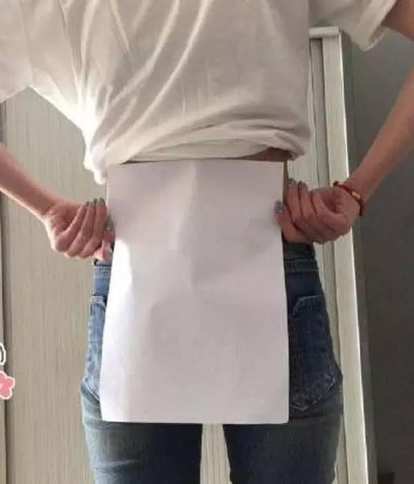 看天下周银川最高温20°C！妹子，你距离A4腰有多远？