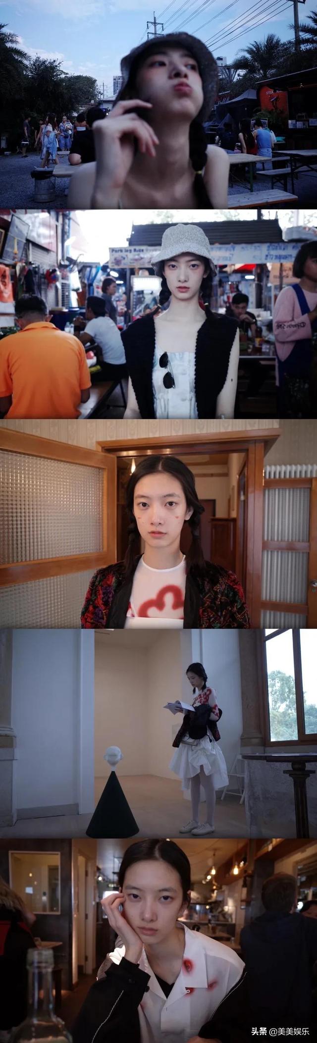 又一超模恋情曝光,和男模车内热吻,男方前女友个个是女神