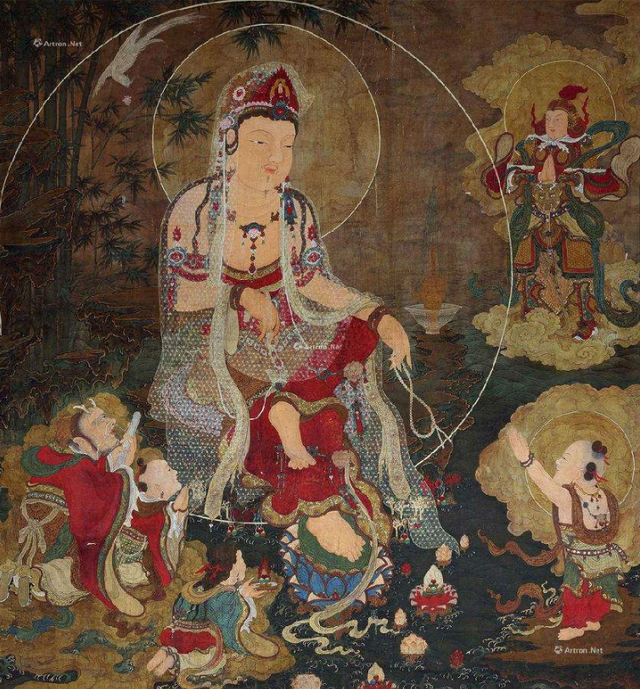 国画艺术家吴道子1200年前为保名誉，画神作地狱变相图