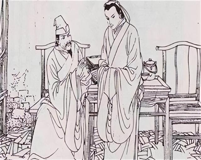 男子夜夜翻墙与女子幽会，事情败露，女子说：我怀孕了