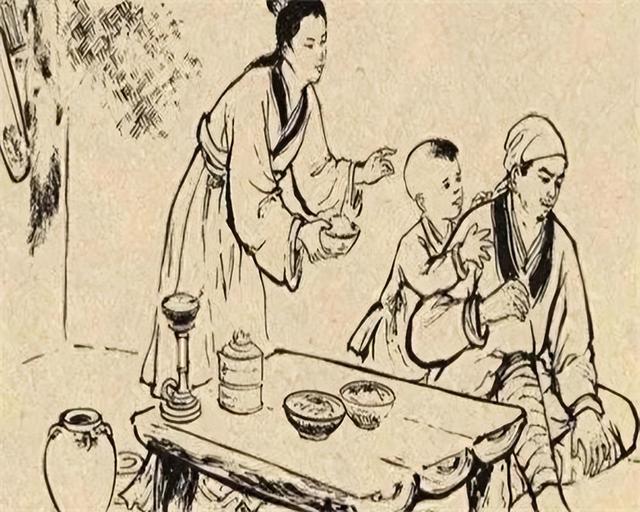 男子夜夜翻墙与女子幽会，事情败露，女子说：我怀孕了