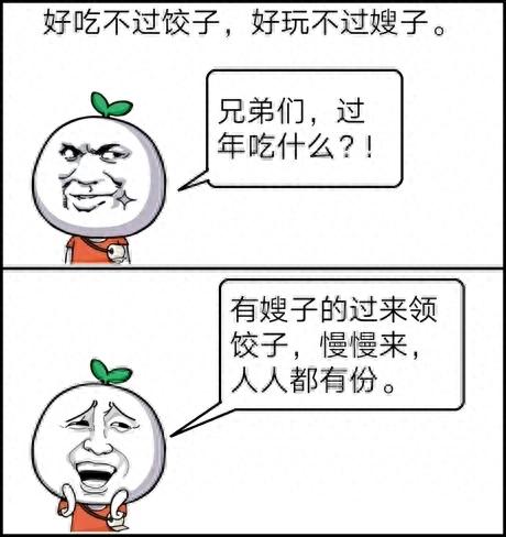 为什么说好吃不过饺子，好玩不过嫂子？