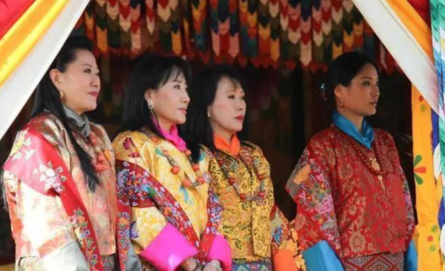 不丹老国王娶4个亲姐妹，个个肤白貌美丹凤眼，生下5颗耀眼明珠