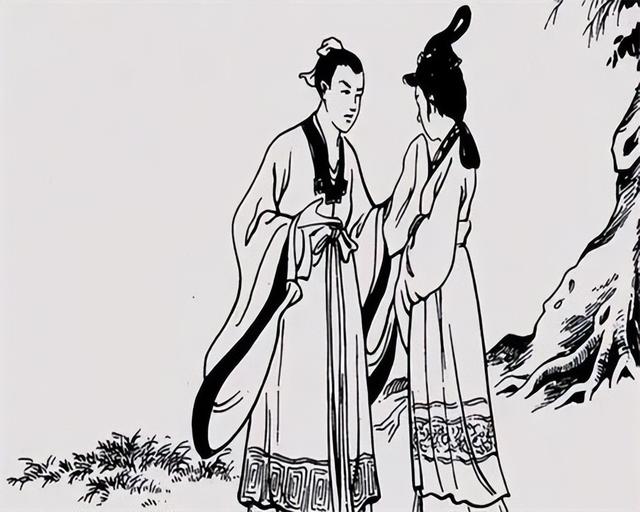 男子夜夜翻墙与女子幽会，事情败露，女子说：我怀孕了