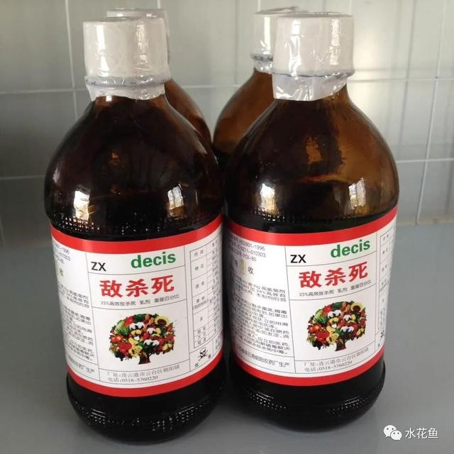 硫酸亚铁+敌杀死:两药合剂杀灭锚头鳋效果好