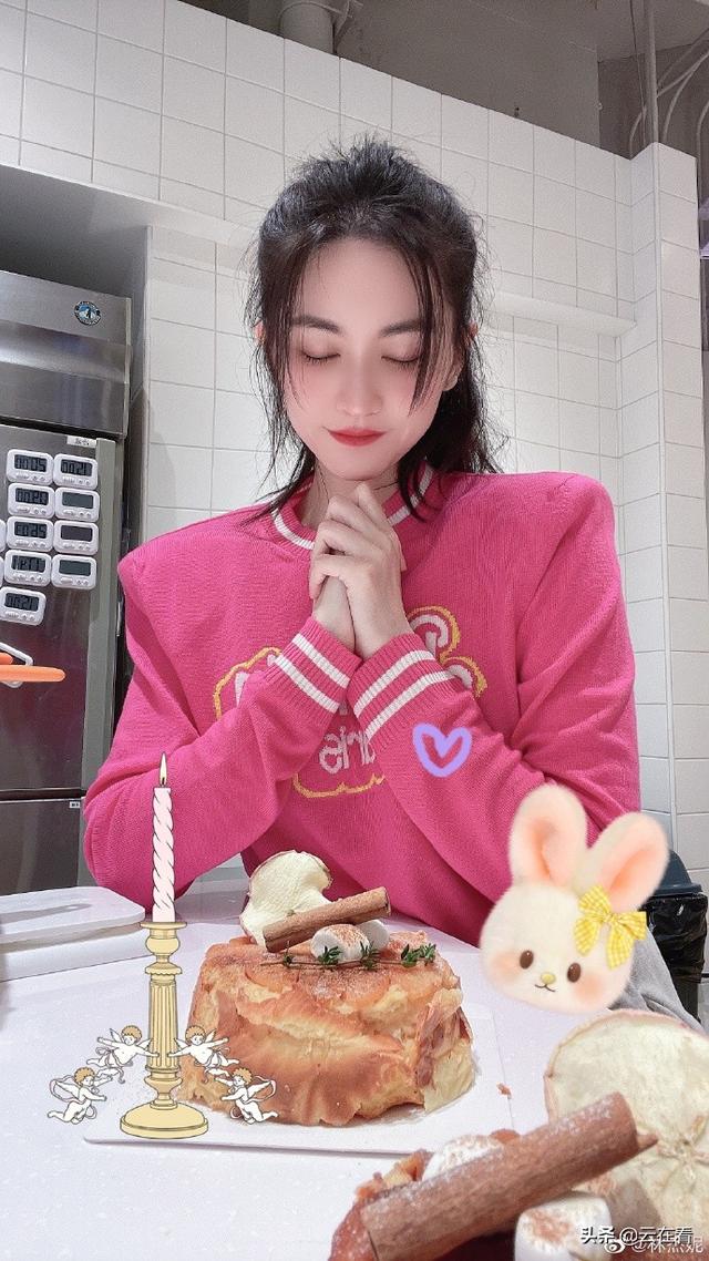 上海戏剧学院美女主持人林杰妮迷人美照欣赏，真好看