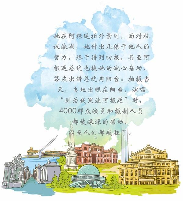 她的一生充满争议，却让整个阿根廷为她哭泣｜跟着电影去旅行