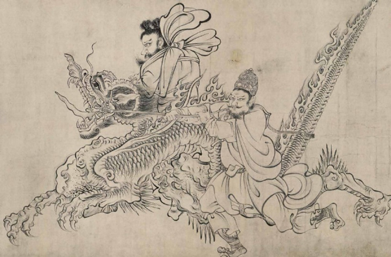 国画艺术家吴道子1200年前为保名誉，画神作地狱变相图