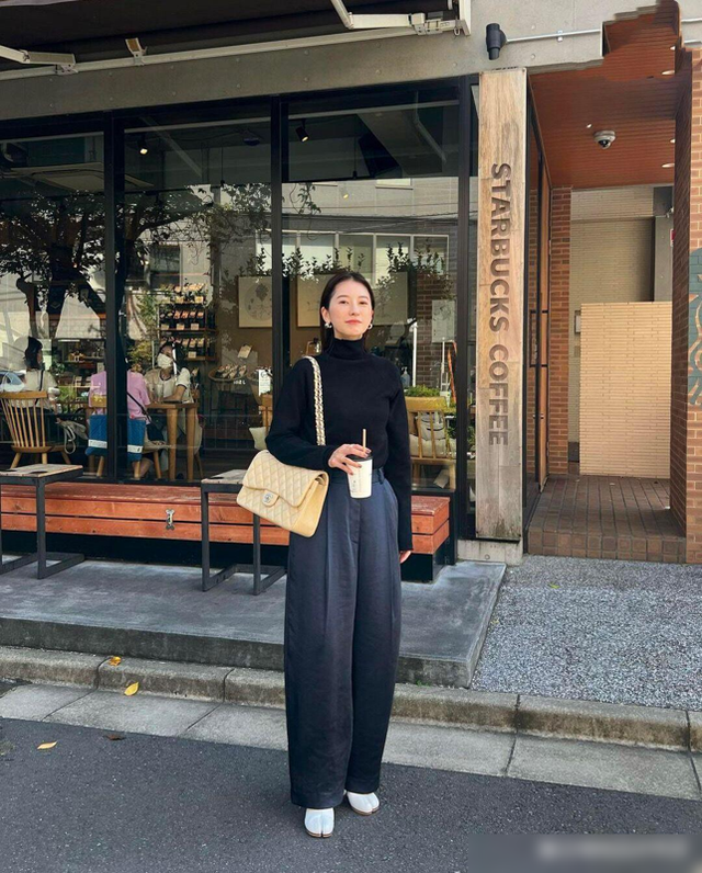 1米58穿得像1米70，“日本妈妈”松本惠奈的穿搭，堪称小个子模板