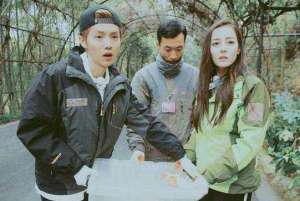 鹿晗和迪丽热巴(鹿晗就不承认喜欢热巴 但身体很诚实)