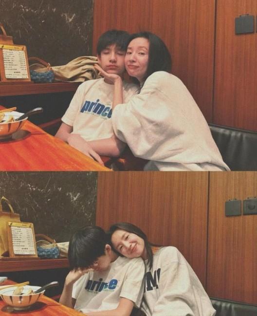 潘粤明儿子15岁大变样！身高直逼180，胡须茂盛惊呆网友