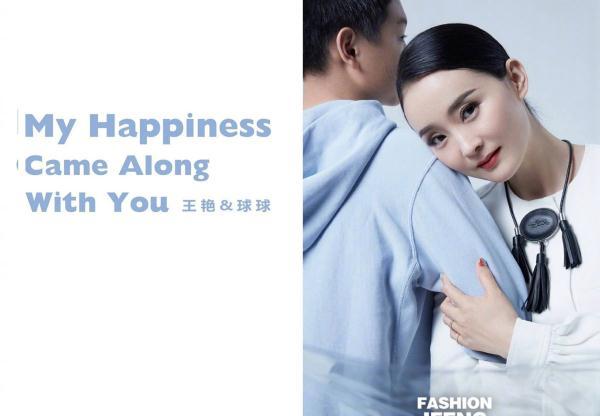 王艳带儿子拍时尚大片！12岁球球身高赶超妈妈，穿成衣时尚感爆棚