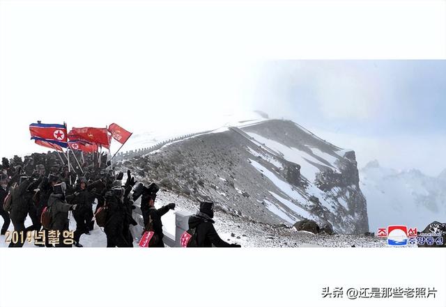 朝鲜的白头山 也就是中国的长白山