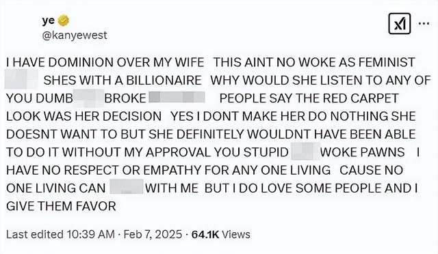 侃爷夫妇开始闹离婚？格莱美一脱后，比安卡终于受不了了？