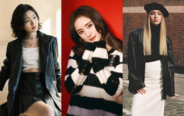 “白+黑”真是永恒的经典,多少岁都能穿,掌握穿搭技巧一定很美