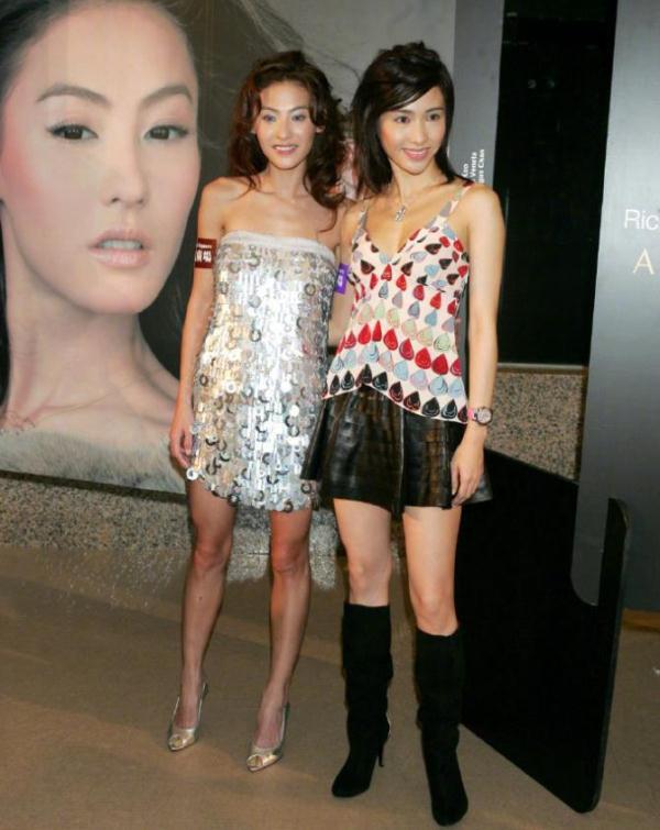 张柏芝和黎姿15年前罕见合影曝光，网友：谁最好看一目了然