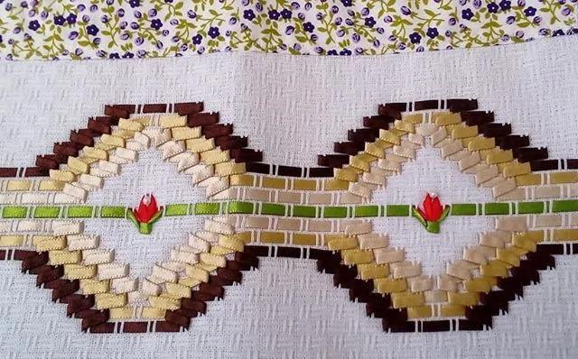 美不胜收的丝带绣,会不会针法都可学会,快收藏!附7款花叶针法