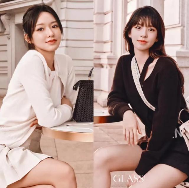 程潇与程晨新加坡旅行，背17万的包包好惬意，妹妹红头发凸嘴抢镜