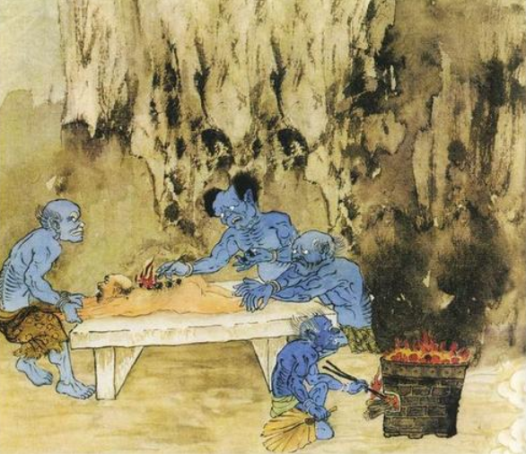 国画艺术家吴道子1200年前为保名誉，画神作地狱变相图