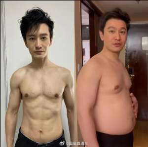 黄晓明体重(黄晓明一个月减重30斤)
