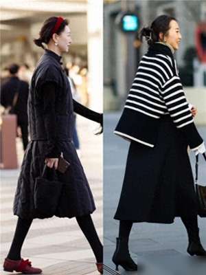 校裙之下(打底裤请一定要这样穿：叠裙子、裹袜子，既保暖又显瘦，谁穿谁美)