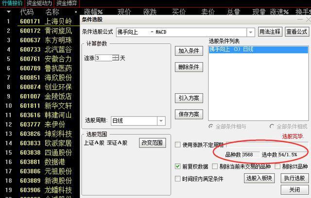 股票暴涨前兆——MACD出现佛手向上，满仓上！附选股公式，建议收藏