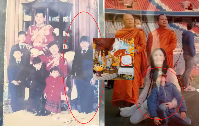 诗妮娜贵妃偷摸生子，有儿有女儿子七岁，生日放一家4口漫画示威