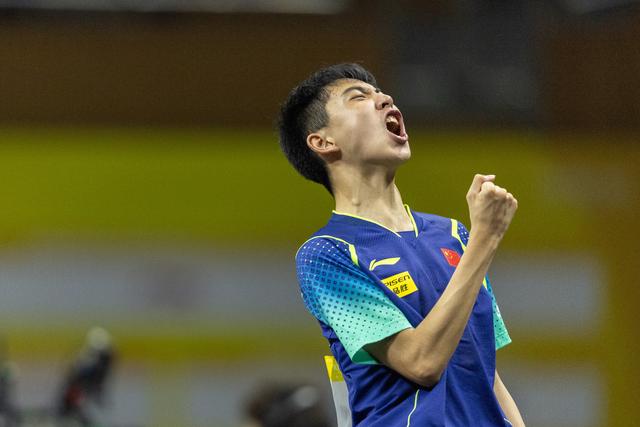 （体育）乒乓球——亚洲青少年锦标赛：李和宸夺得U15男单冠军