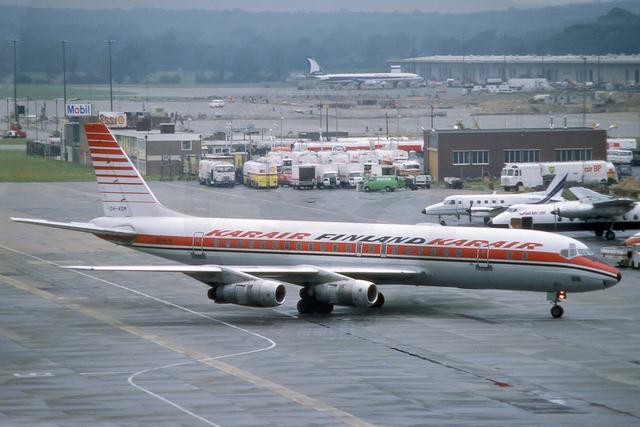 航空史上的一款经典飞机——道格拉斯公司DC8飞机