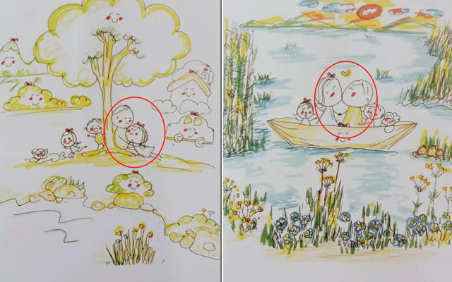 诗妮娜贵妃偷摸生子，有儿有女儿子七岁，生日放一家4口漫画示威