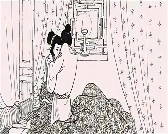 男子夜夜翻墙与女子幽会，事情败露，女子说：我怀孕了