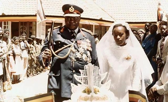 70年代，非洲暴君阿明一张罕见镜头，看似神态威严，实则狡猾多变