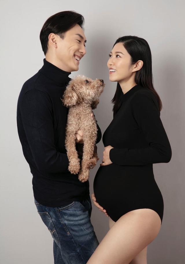 恭喜！35岁TVB小花早产生下7磅重儿子，与主持人老公恩爱多年