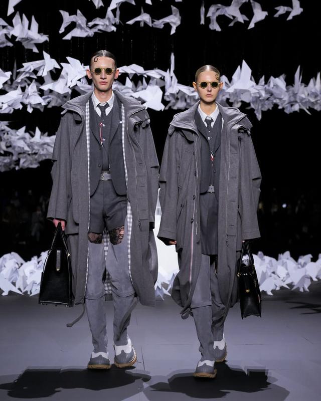 thom browne 2025秋冬男装与女装系列