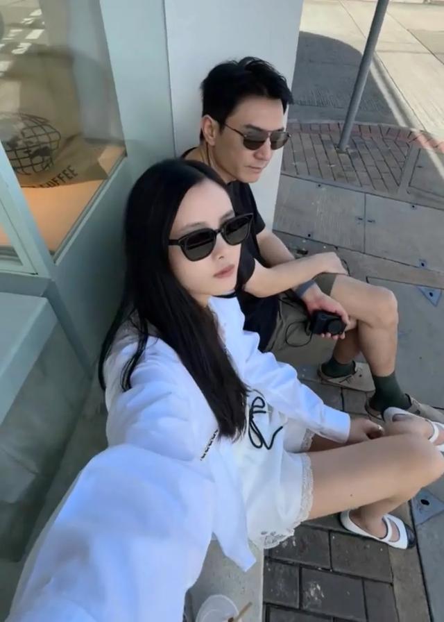 隋雨蒙李光洁享受浪漫二人世界,结婚5周年恩爱甜蜜,俩儿子好帅