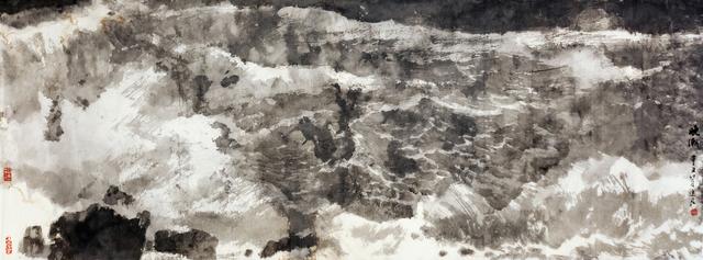 观画听涛，当今画坛“画海”第一人——马进良