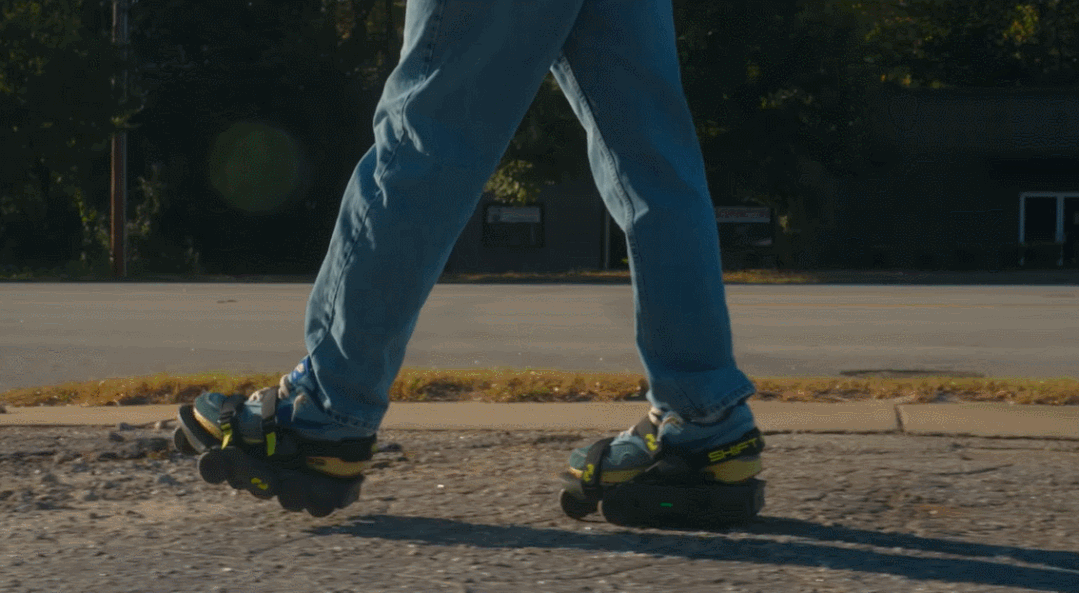 不能飞的风火轮！用AI造出世界最快的鞋子，时速最高11公里