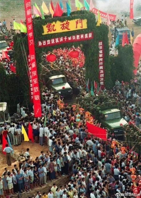 夹道欢送！“这大概是中国独有的场面了”