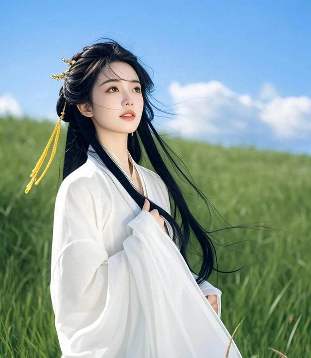 他说爱慕我许久，并许诺我一生一世一双人。