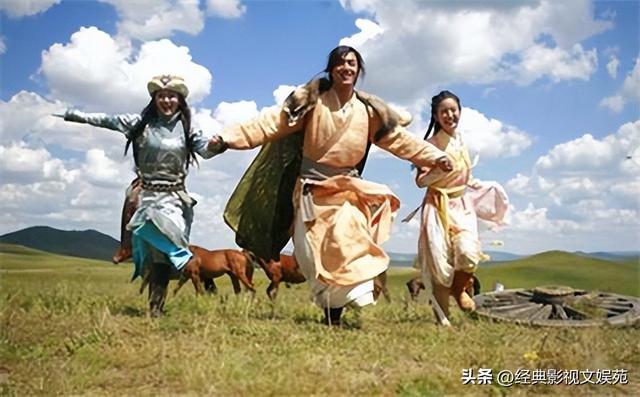 08版《射雕英雄传》幕后花絮：感觉胡歌手里的这桶泡面好香